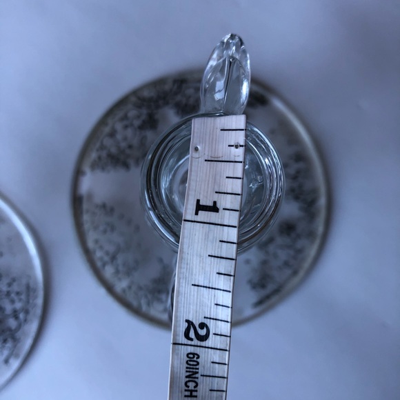 Set of Two Crystal Candle Holders - Picture 13 of 16